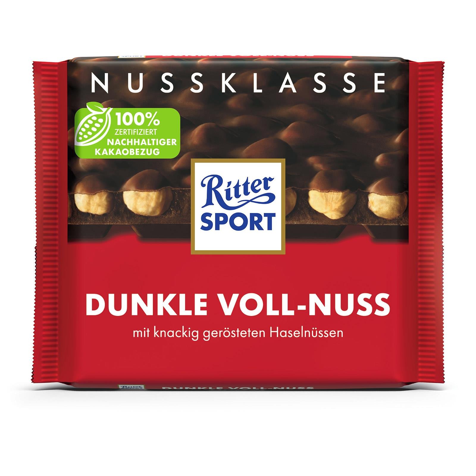 Ritter Sport Dunkle Voll-Nuss