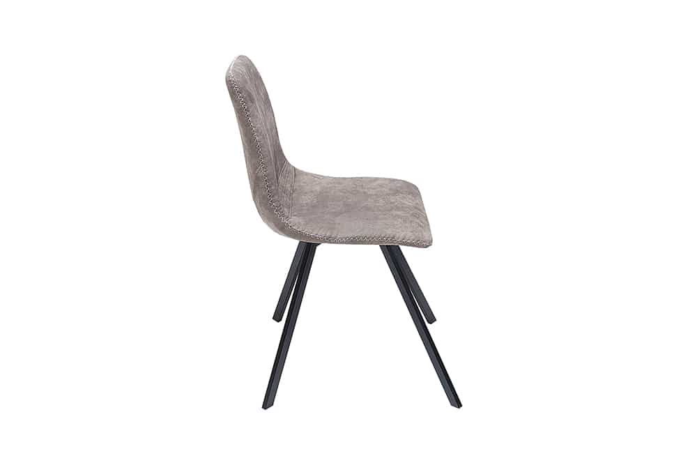 Retro Stuhl AMSTERDAM CHAIR taupe grau Designklassiker
