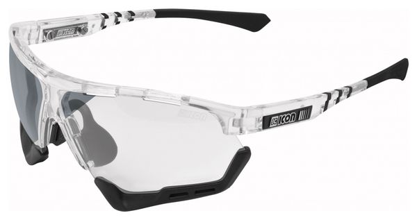 Scicon Sports Aerocomfort SCN XT Regular Lunettes De Soleil De Performance Sportive (Miroir Argenté Scnxt Photocromique/Briller)