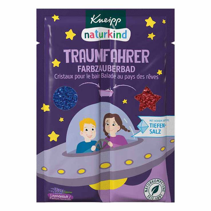 Kneipp naturkind Traumfahrer Farbzauberbad, 40 g