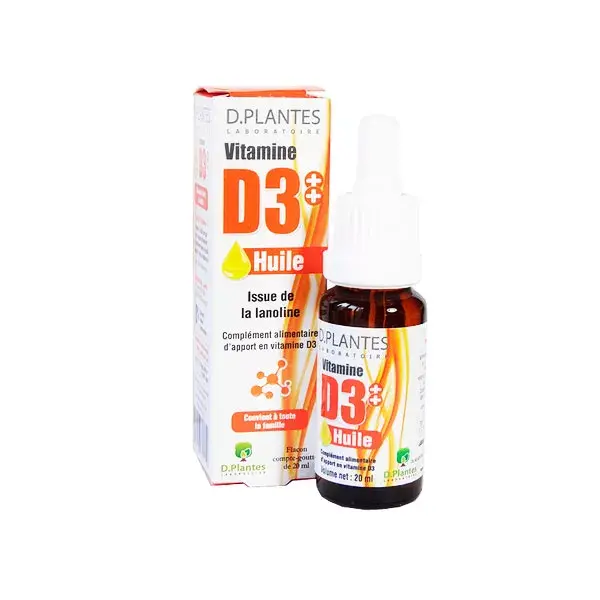 D.Plantes Óleo Vitamina D3 400IU 20ml
