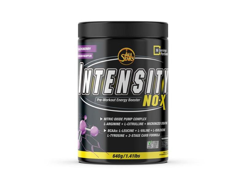 All Stars Pulver Intensity NO-x Booster Beeren 640 g Pre-Workout Energie-Booster