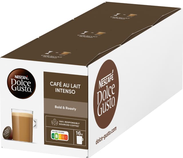 Nescafe Dolce Gusto Cafe au Lait Intenso kapsler (16 stk.)