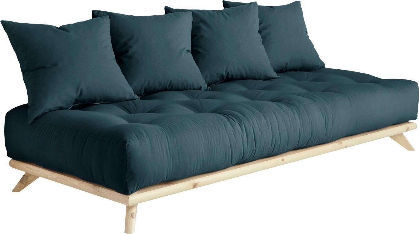 Karup Design Daybett »Senza, Sofa, mit Futonmatratze, minimalistisch, massives Kiefernholz« Handgefertigt, skandinavisches Design, vielseitig, schlichter Stil