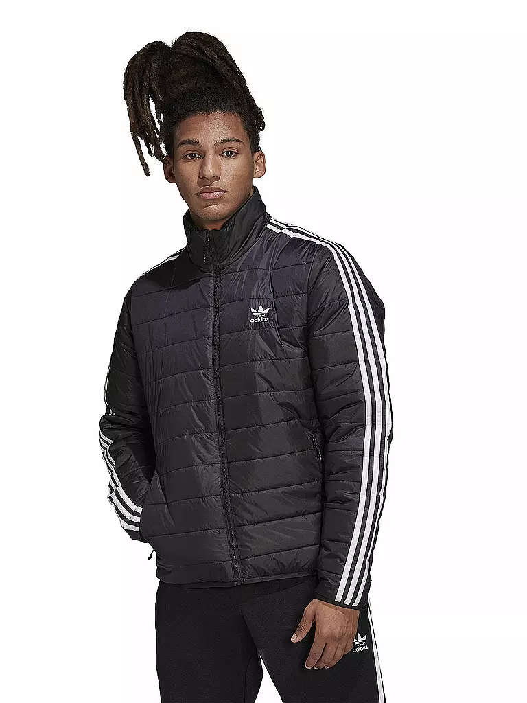 ADIDAS ORIGINALS Steppjacke schwarz