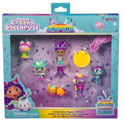 Gabby's Dollhouse Celebration Figursett