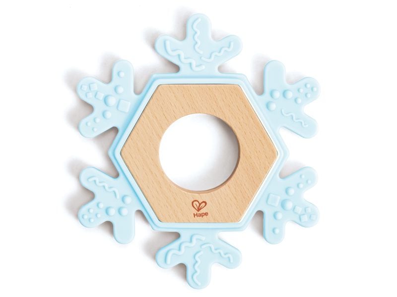 Hape Beissring Schneeflöckchen Entzückender Beissring in Form einer Schneeflocke