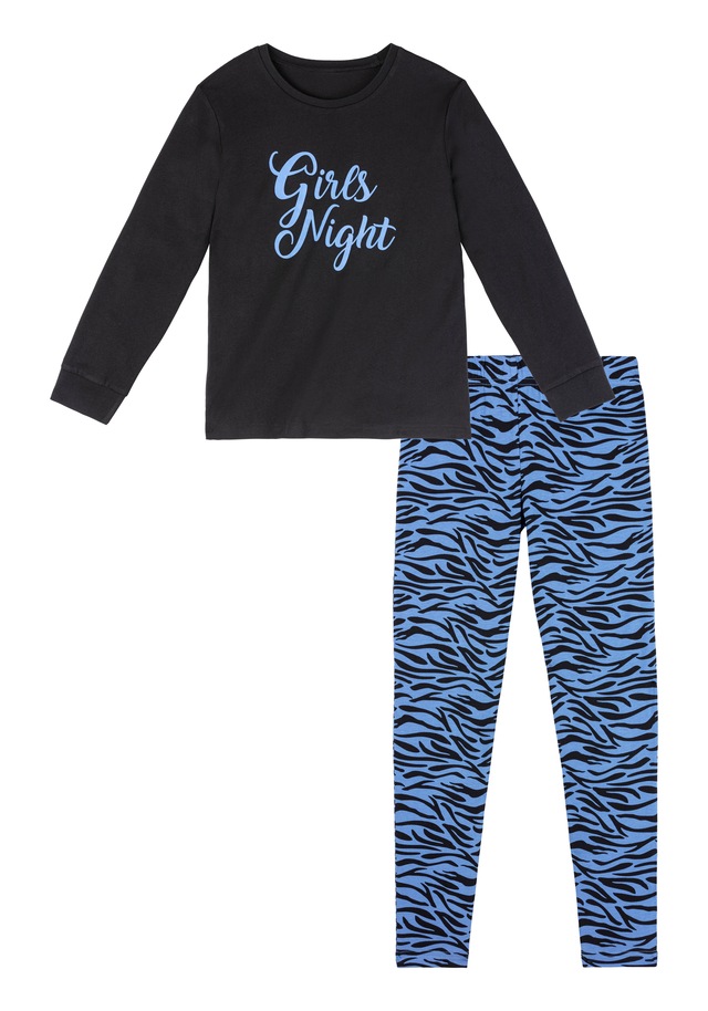 Buffalo Pyjama, 2 Stk. Schlafanzug mit Zebra-Muster