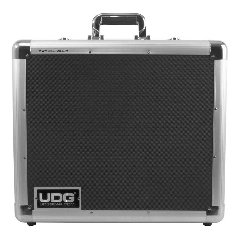 UDG Ultimate Pick Foam Flight Case Multi Turntable flightcase zilver platenspeler met plukschuim
