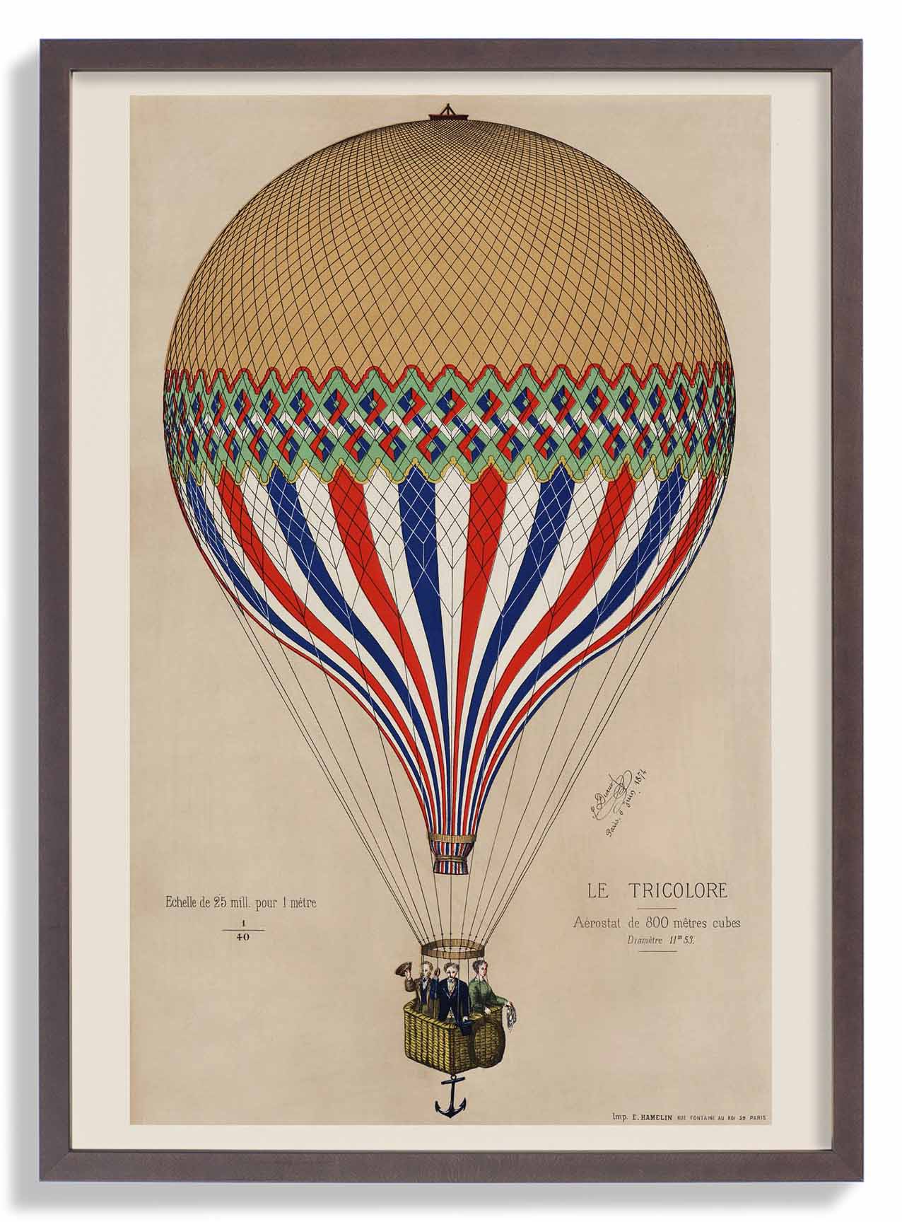 Trikolore Ballon