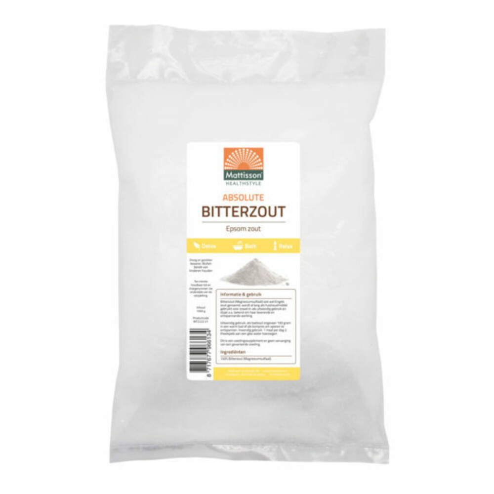 Mattisson Bitterzout Epsom Navulling 1 kg