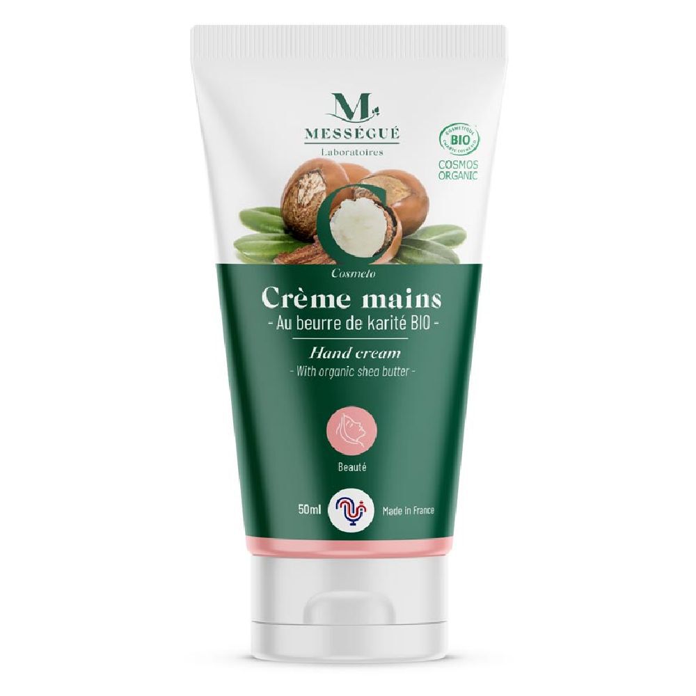 Crème de mains bio Karité 50 ml