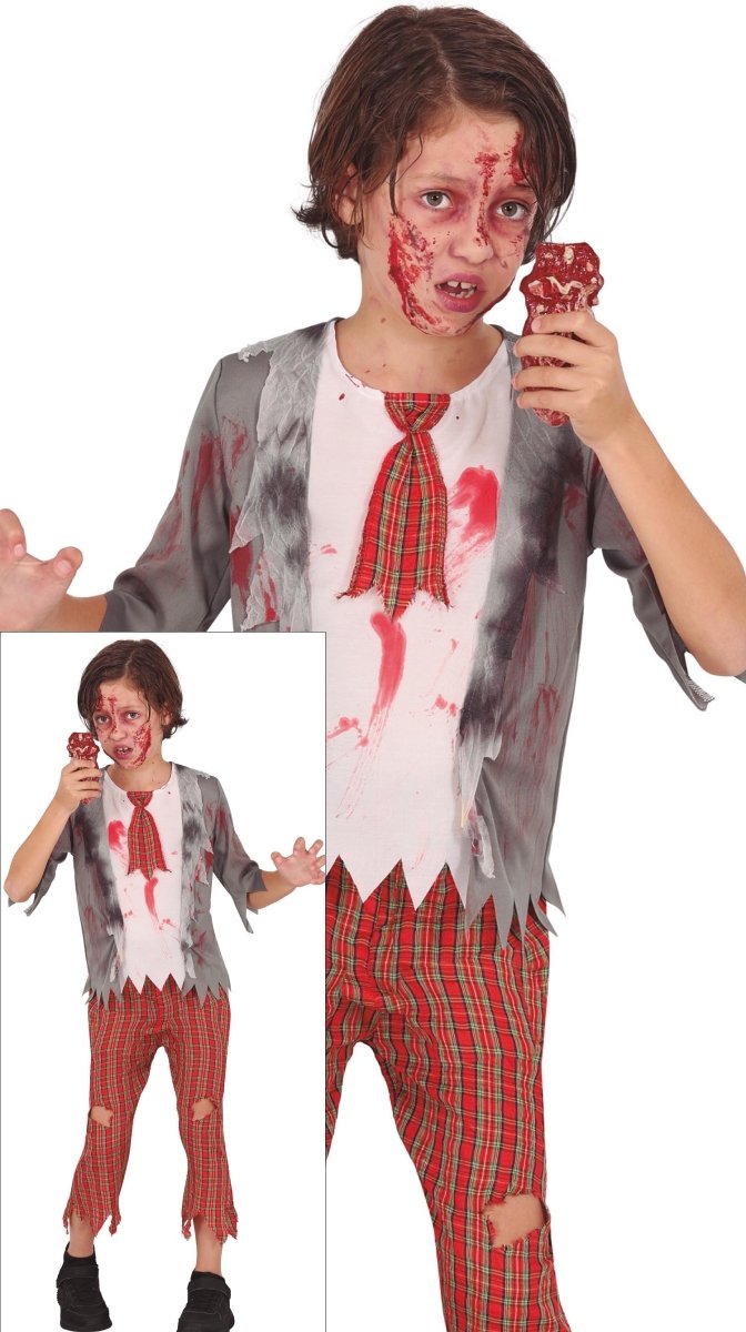 Halloween Kostuum Jongen Zombie Scholier