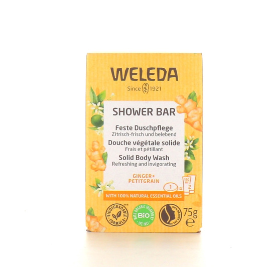 Weleda Shower Bar Savon corps bio - Zéro déchet