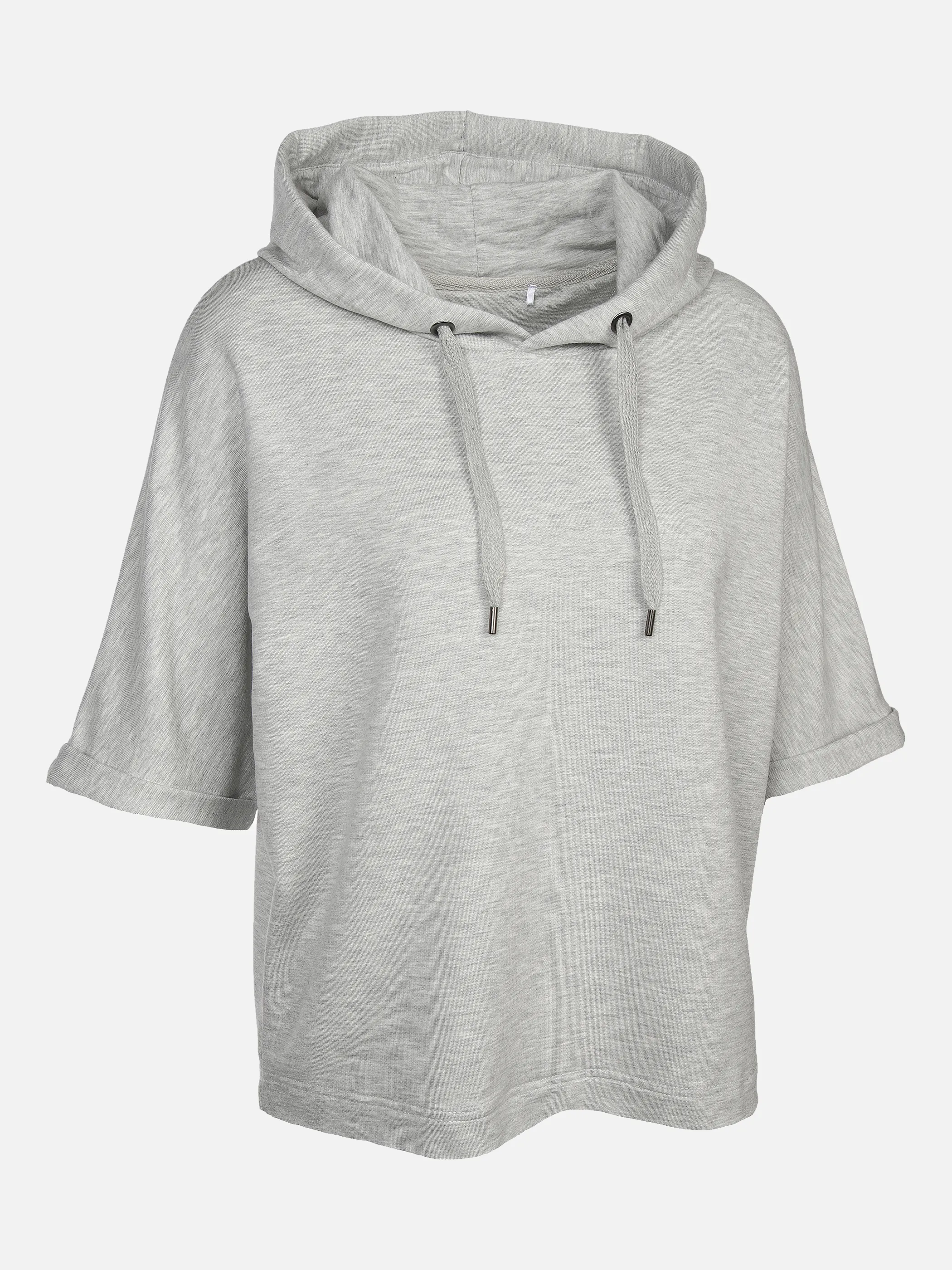 Damen Hoodie mit kurzen Ärmeln