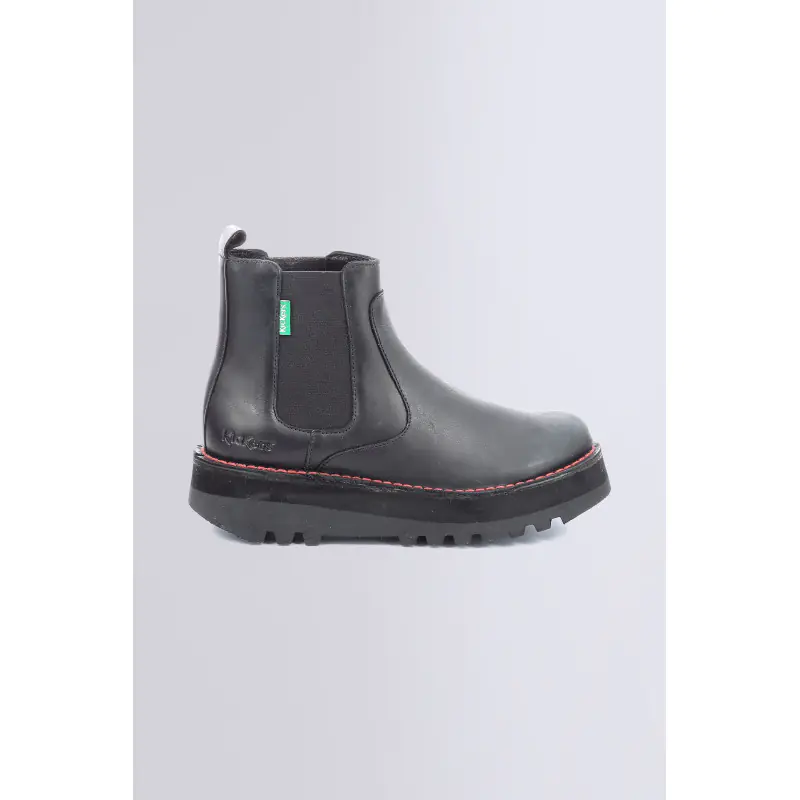 KICKYOTO NOIR BOOTS Cuir Femme