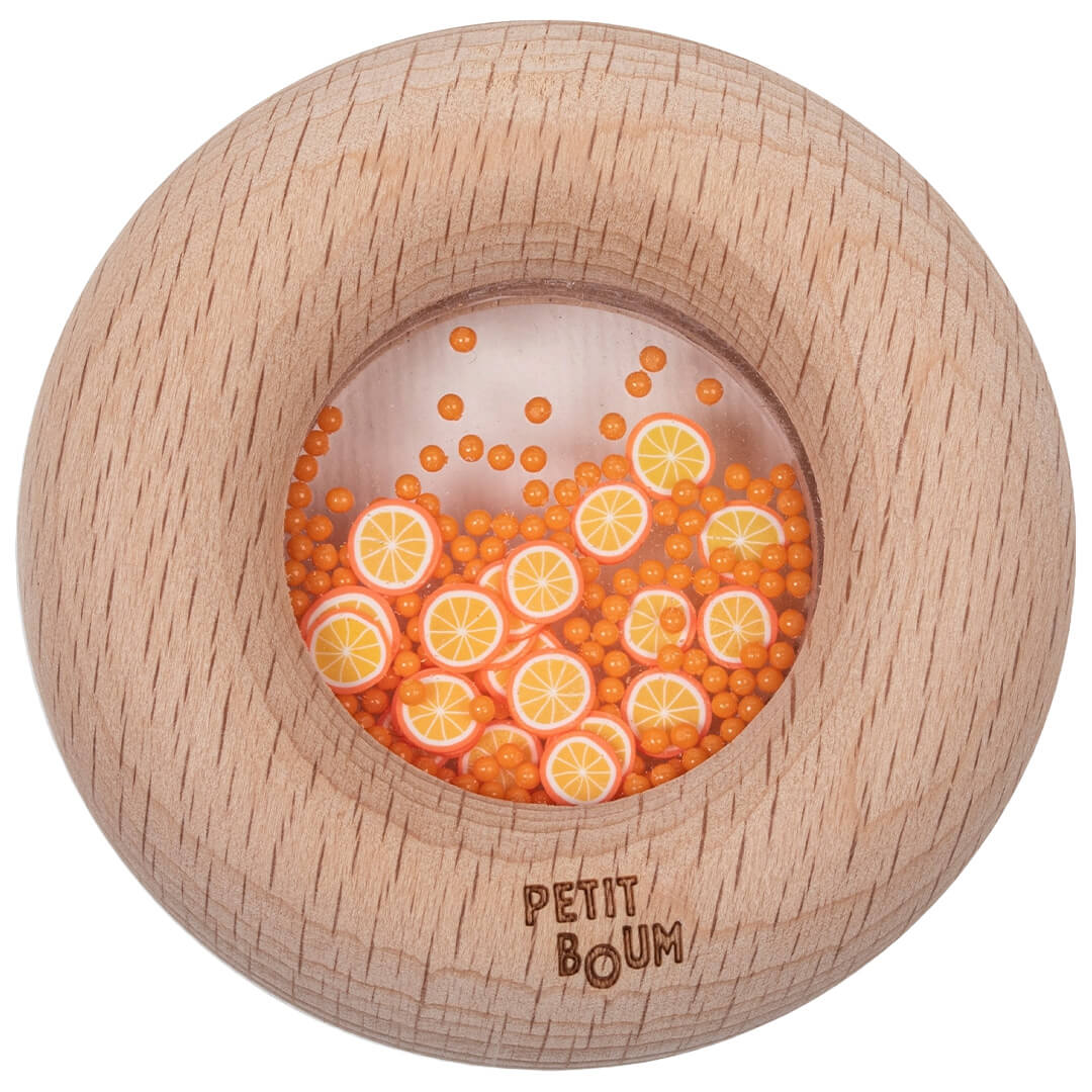 Petit boum sensorische donut sinaasappels