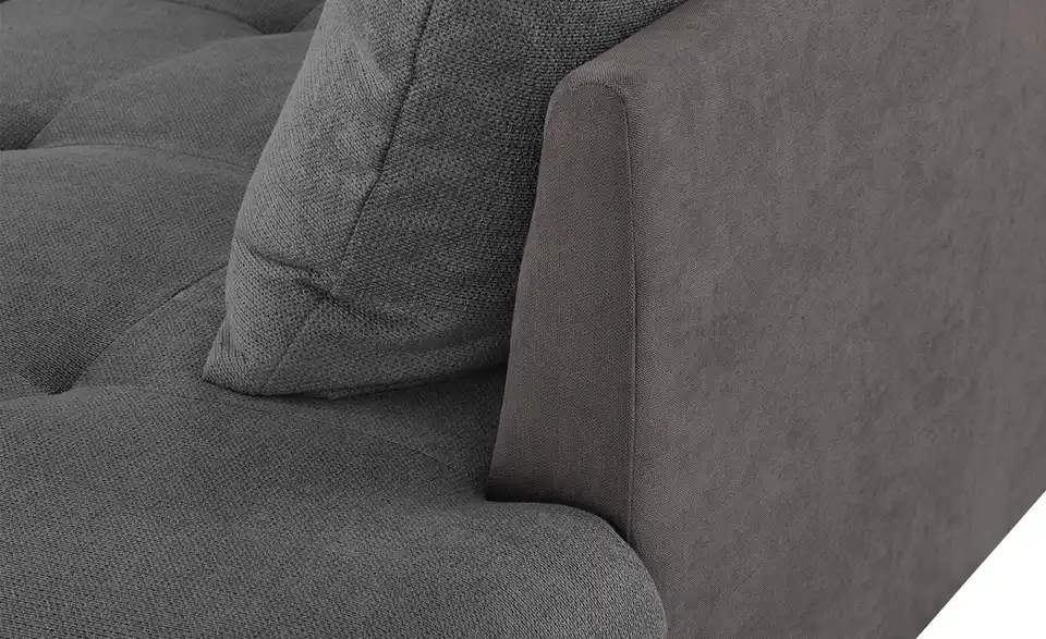 Ecksofa Krissy Steingrau, Anthrazit rechts