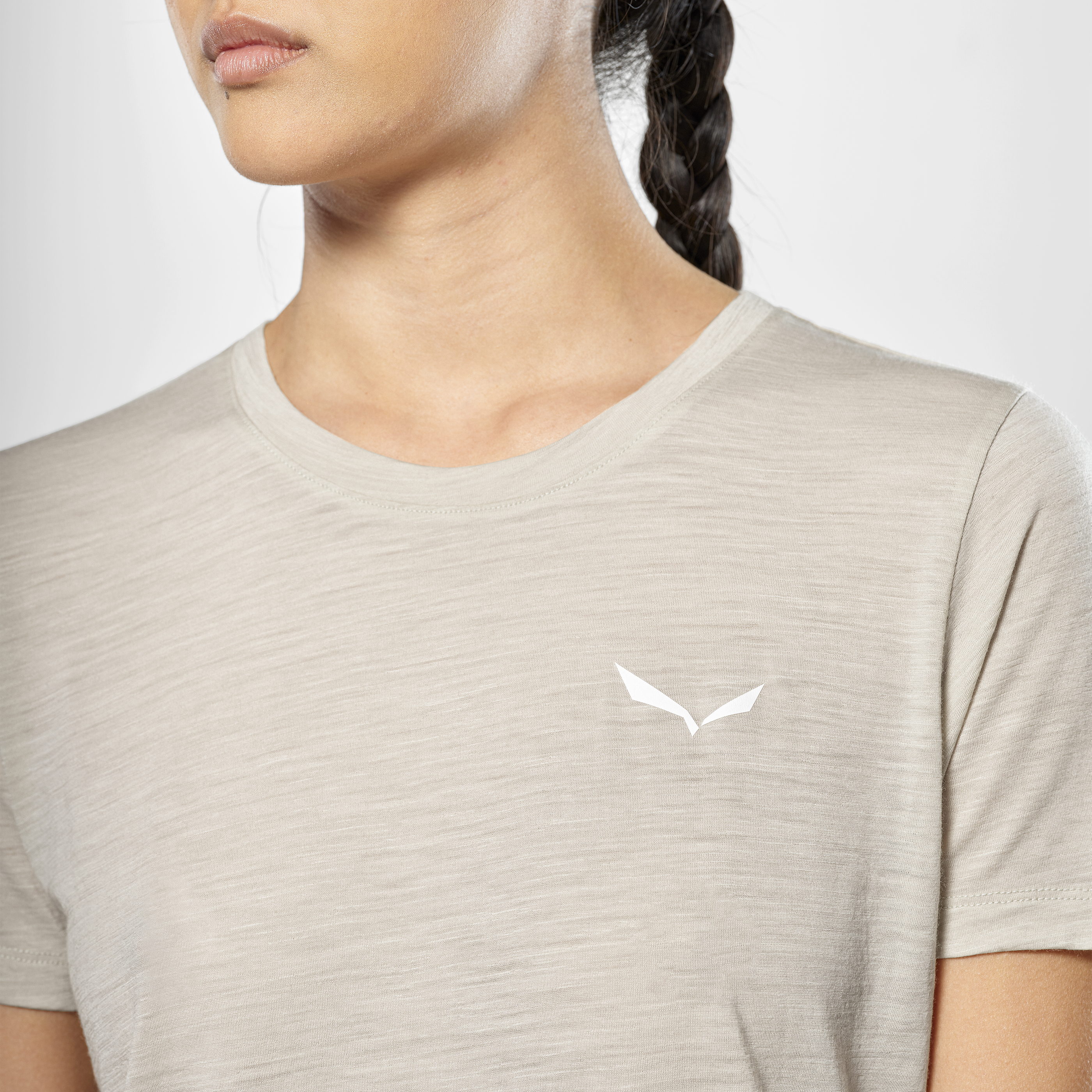 Eagle Minilogo Merino T-Shirt Damen