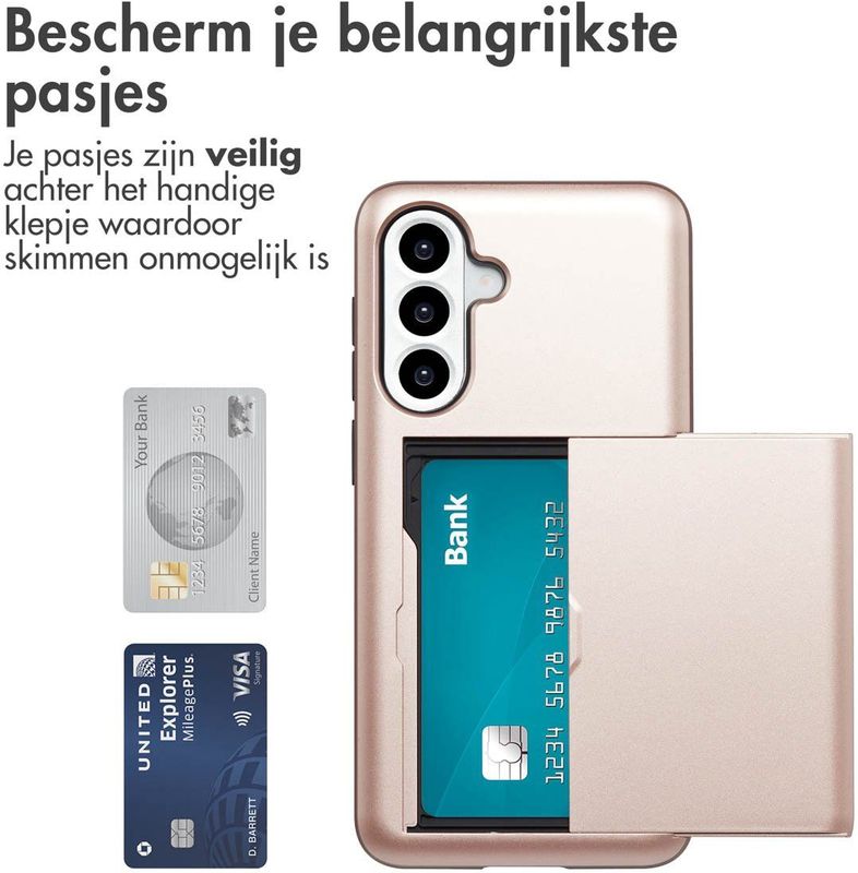 imoshion - Backcover - Rosé Goud - Voor Samsung Galaxy A36 / A56