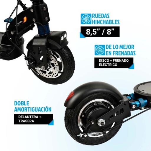 Patinete elétrico Advantsee Skateflash