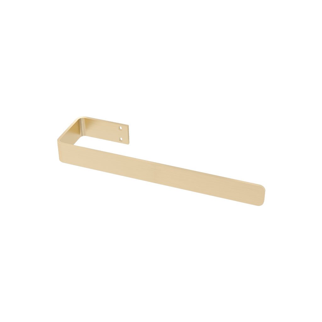 Eastbrook Warrington handdoekhouder 38cm messing geborsteld