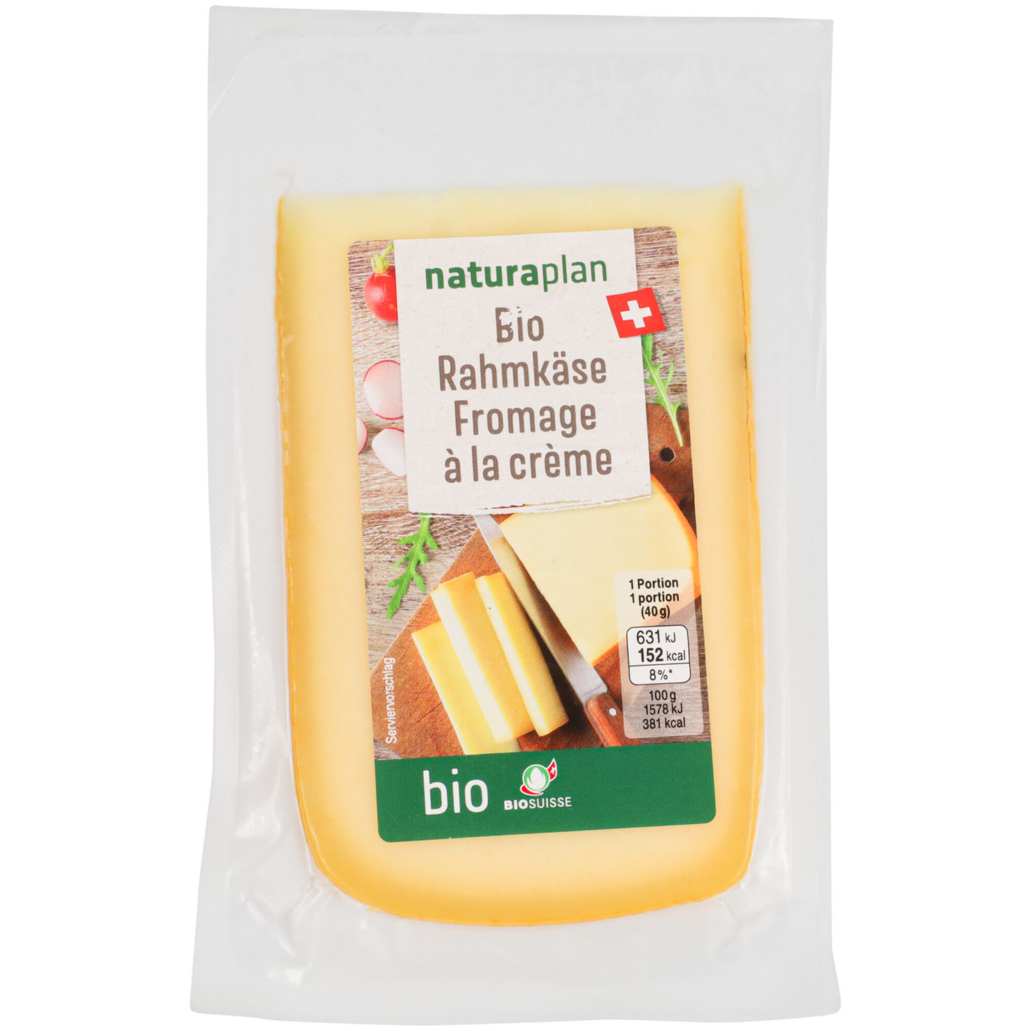 Naturaplan Bio Rahmkäse Portion