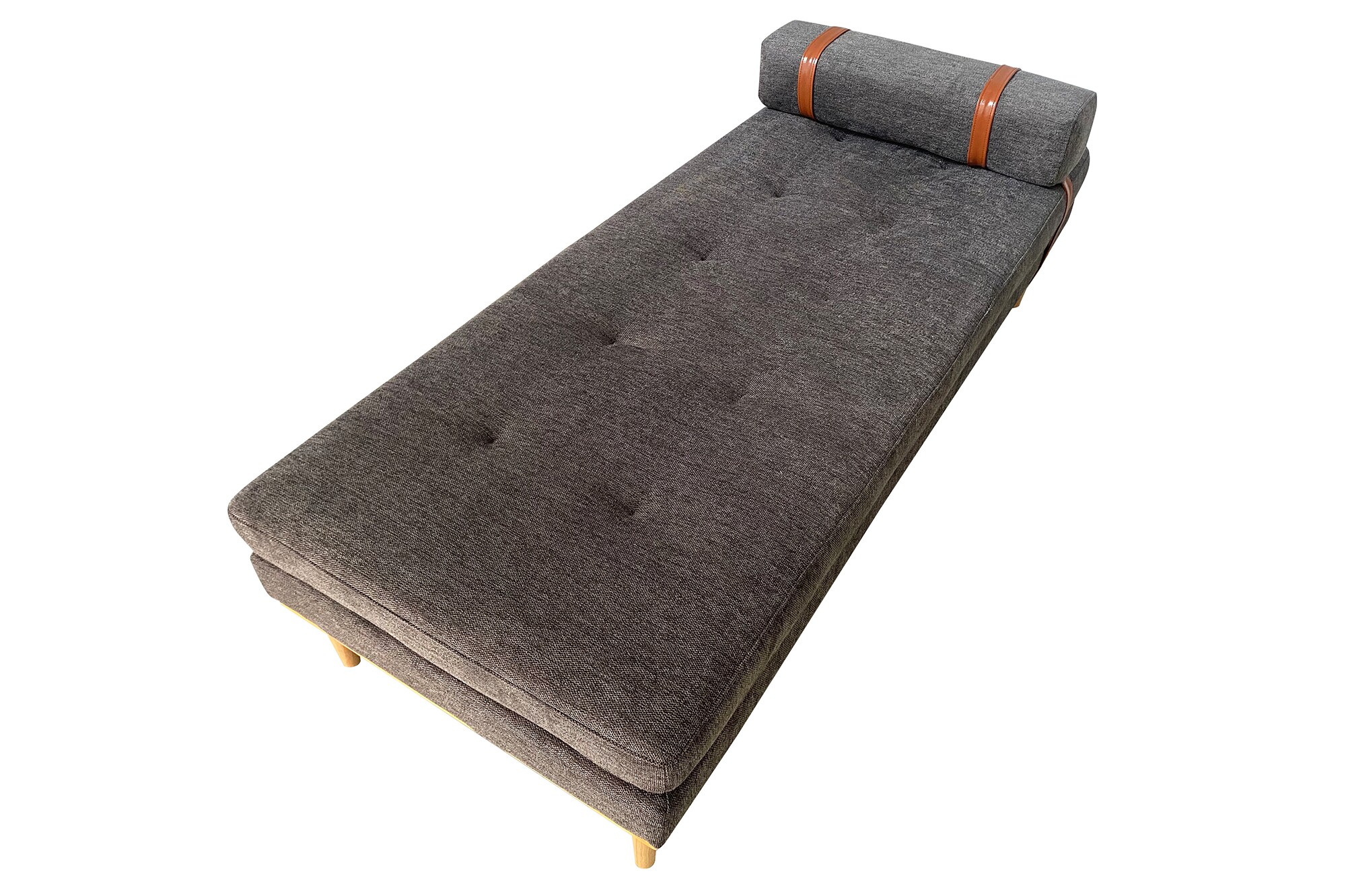 Daybed Strukturstoff anthrazit Gästebett Tagesbett Bett Relaxliege Lounge