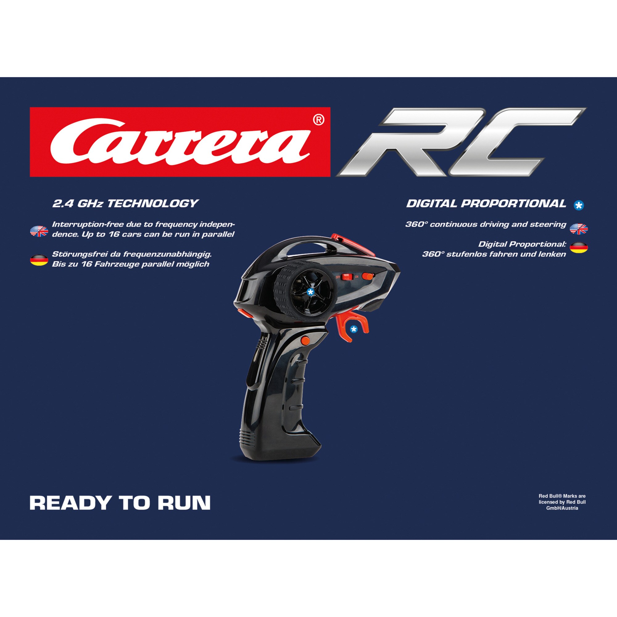 Carrera RC RC 2,4GHz Red Bull Peugeot WRX 208 - Rallycross, Hansen