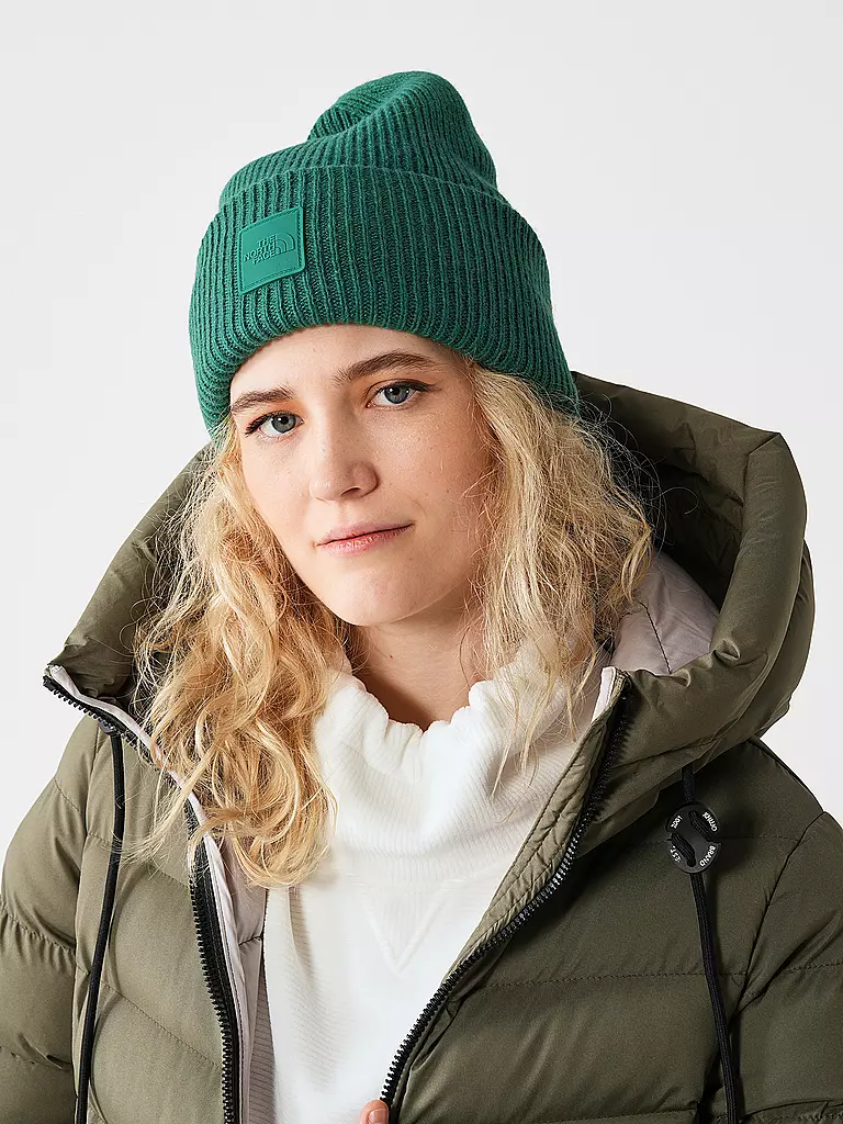 THE NORTH FACE Mütze - Haube URBAN PATCH dunkelgrün