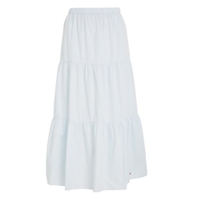 Jupe femme Tjw Poplin Tiered TOMMY HILFIGER