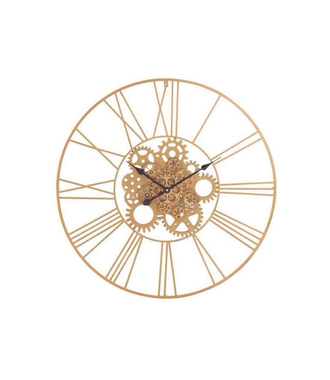 Paris Prix - Horloge Murale Design pietro 80cm Or