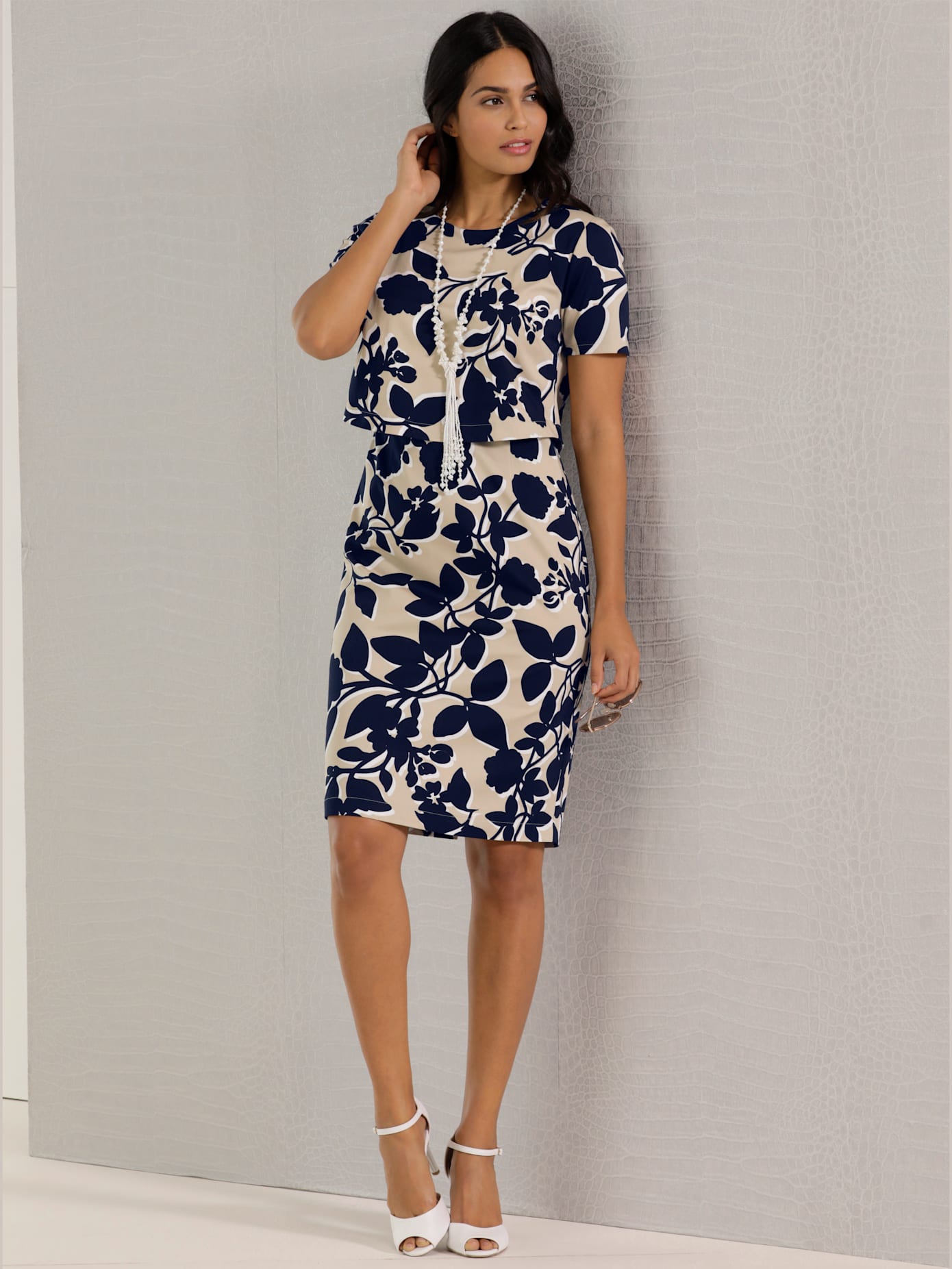 Robe imprimée qualité tissée