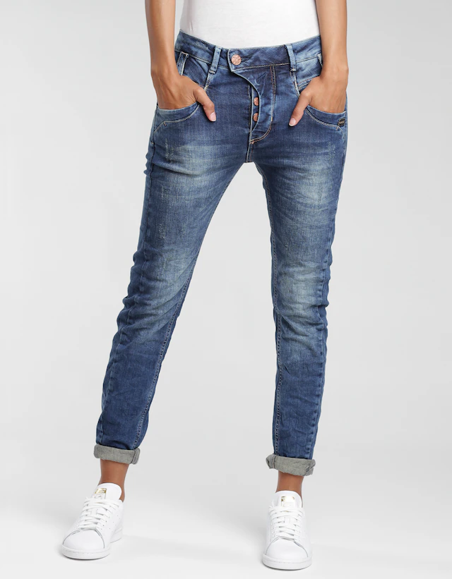 GANG Slim-fit-Jeans »94MARGE« mit besonderem 4-Knopf-Verschluss