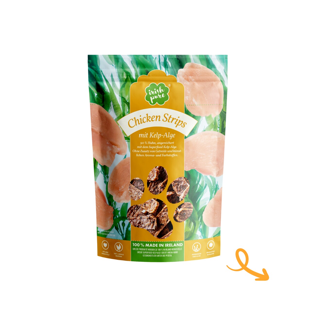 Irish Pure Chicken Strips mit Kelp-Alge