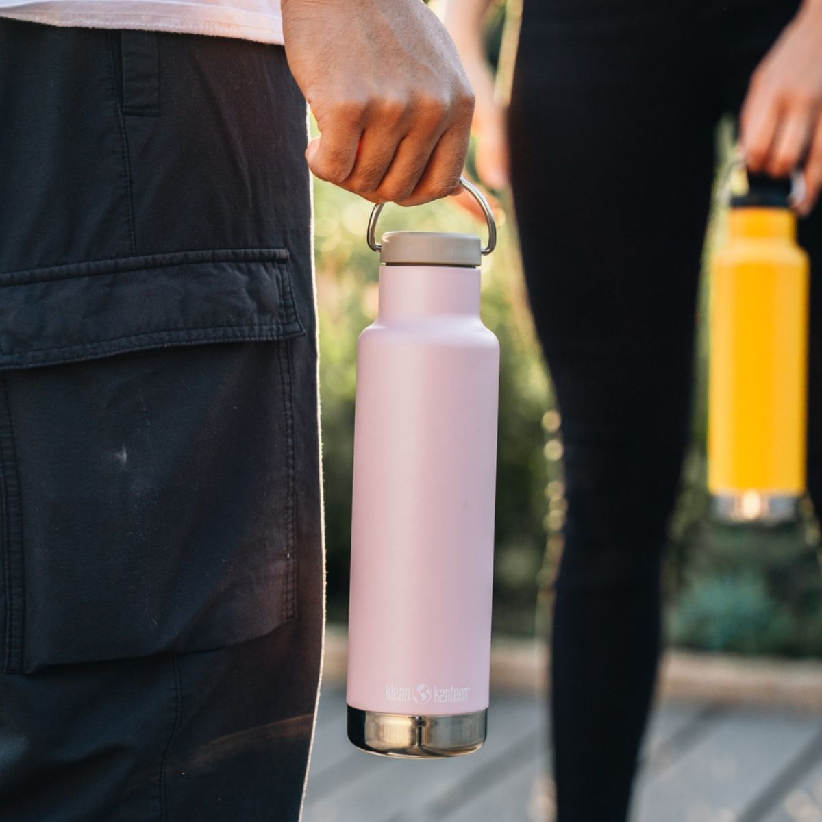 Boné Botella Térmica Klean Kanteen Insulated Classic 20oz Con Tapón Loop