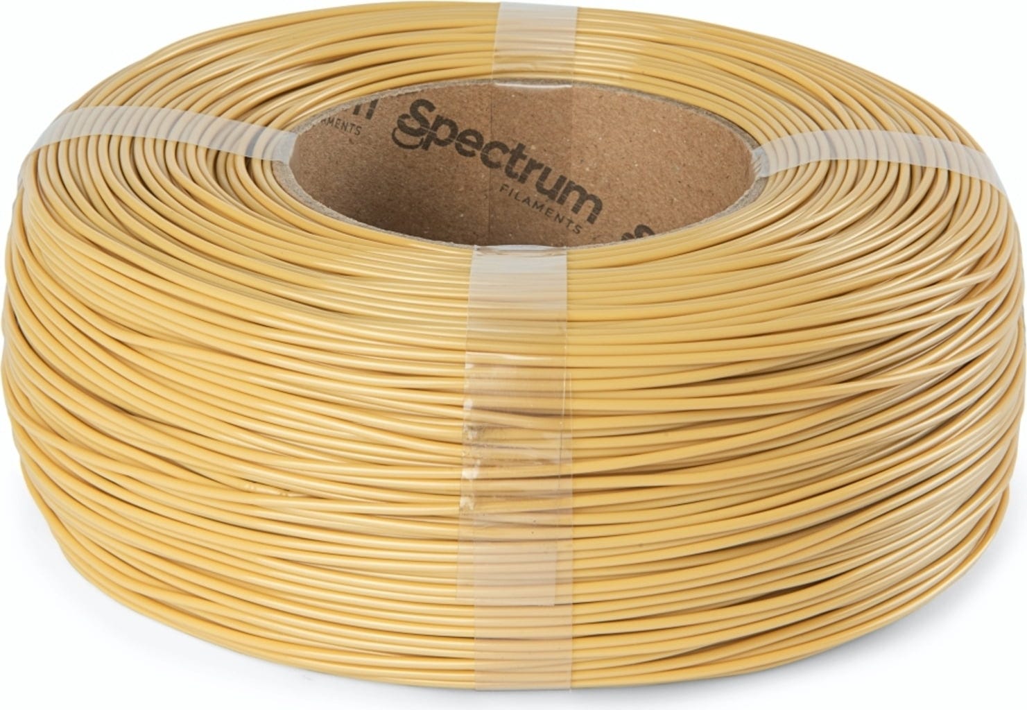 Spectrum  ReFill PET-G Premium Beige, 1,75 mm / 1000 g    Refill Filament mit hoher Transparenz & Temperaturbeständigkeit in Beige