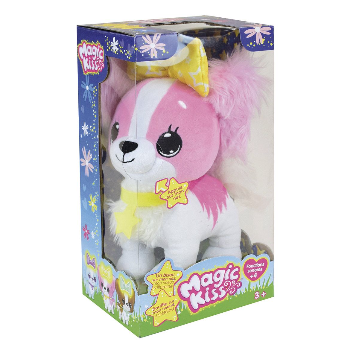Peluche chien Magic kiss