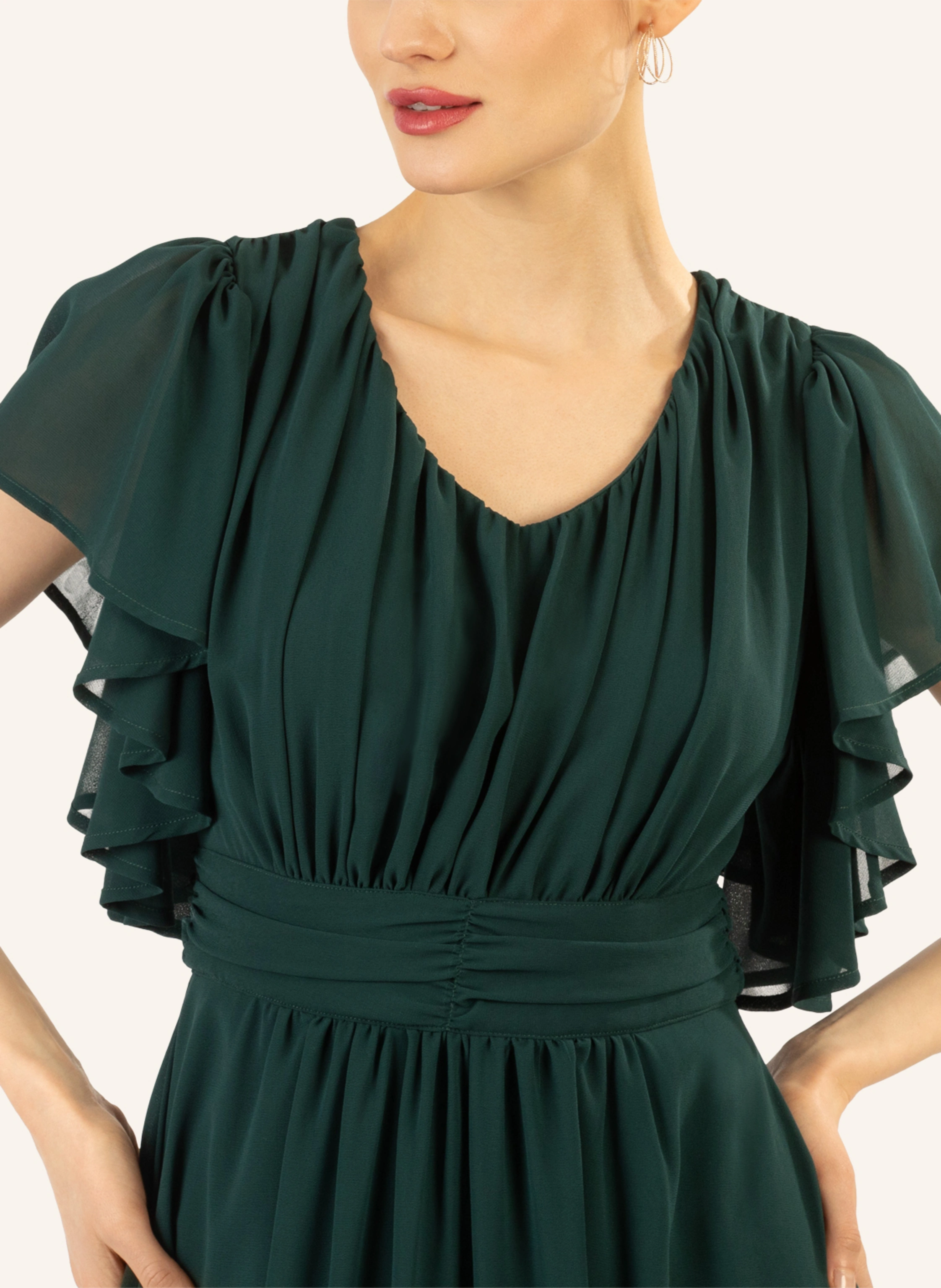 APART langes Chiffonkleid