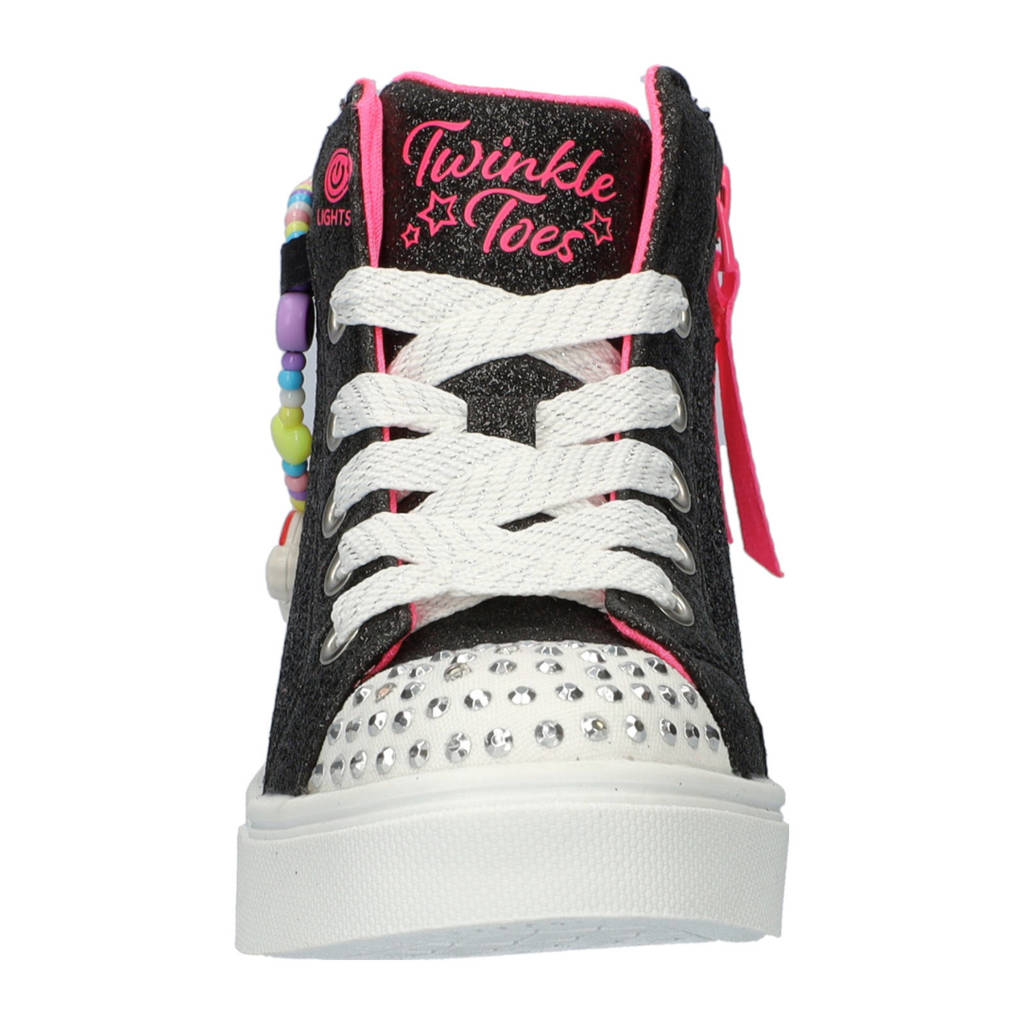 Skechers S-Lights Twinkle Charms Bestiesneakers met lichtjes zwart