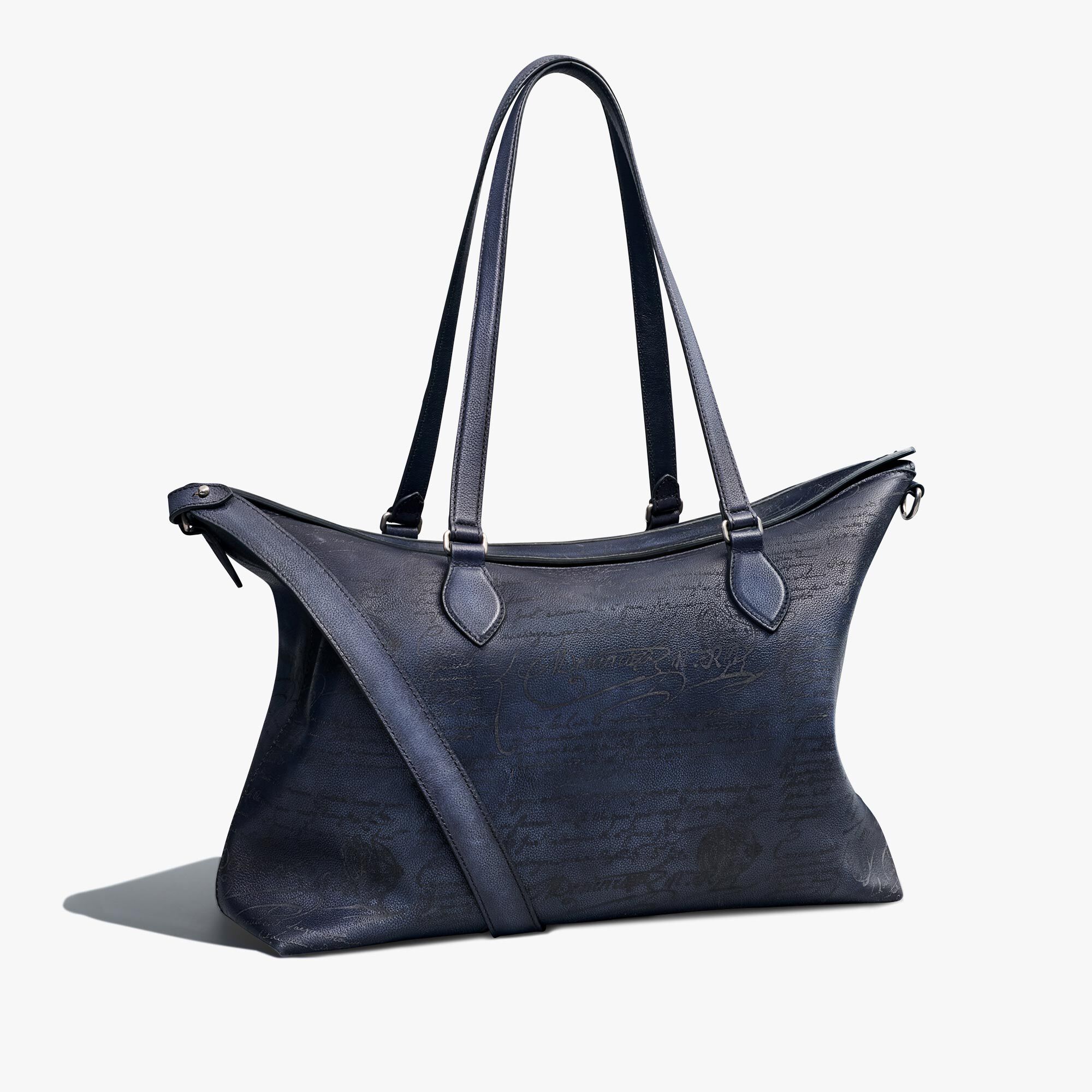 Cabas Late Hour En Cuir Scritto