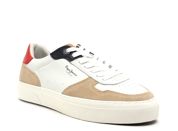 Pepe jeans basses homme yogi street blanc