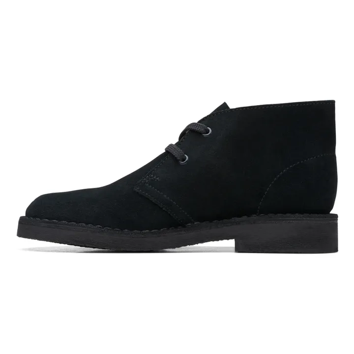 Clarks Bottines Lacets Desert Boot Suede | Noir