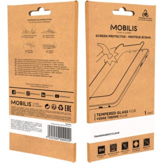 Mobilis 017071 écran et protection arrière de téléphones portables Protection d'écran transparent Samsung 1 pièce(s)