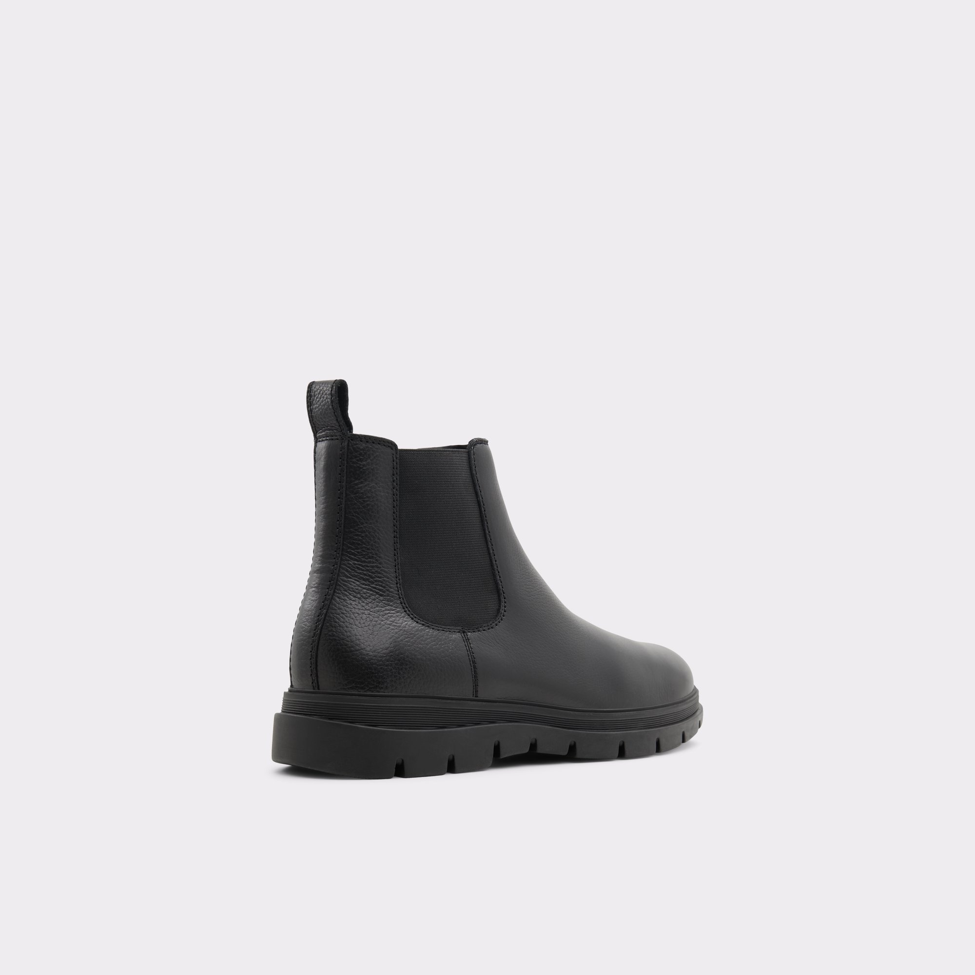 Weannon Black Leather Smooth Men Chelsea boots