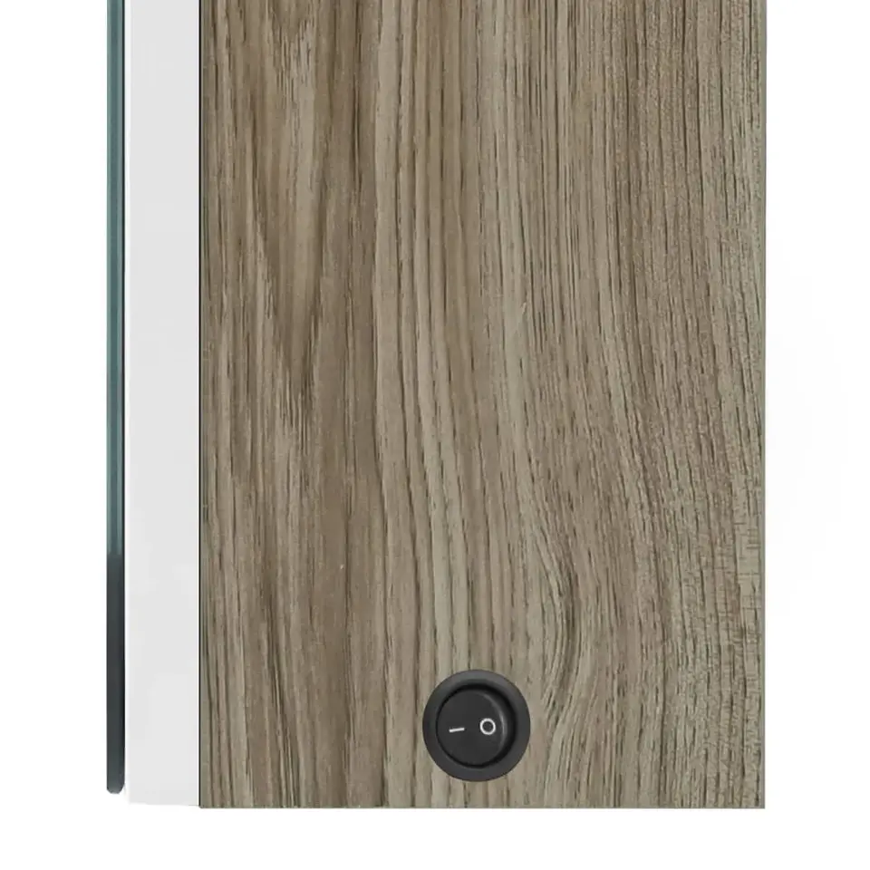 vidaXL - Badkamerkast - Wit - MDF - 50 x 13 x 70 cm