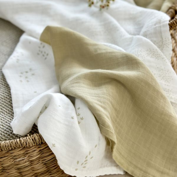 Lassig Multidoek Swaddle & Burp M