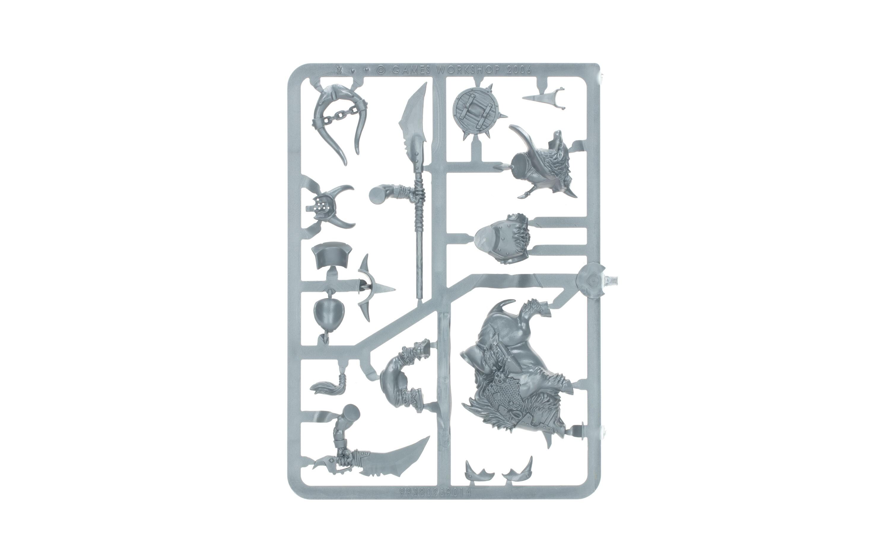 Figurenset Warhammer The old World Orc BossesWarhammer The old World Orc Goblin Tribes Miniaturen: Ork Bosse