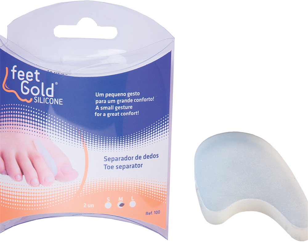 SEPARADOR FEET GOLD DEDOS ORTOSILICONE