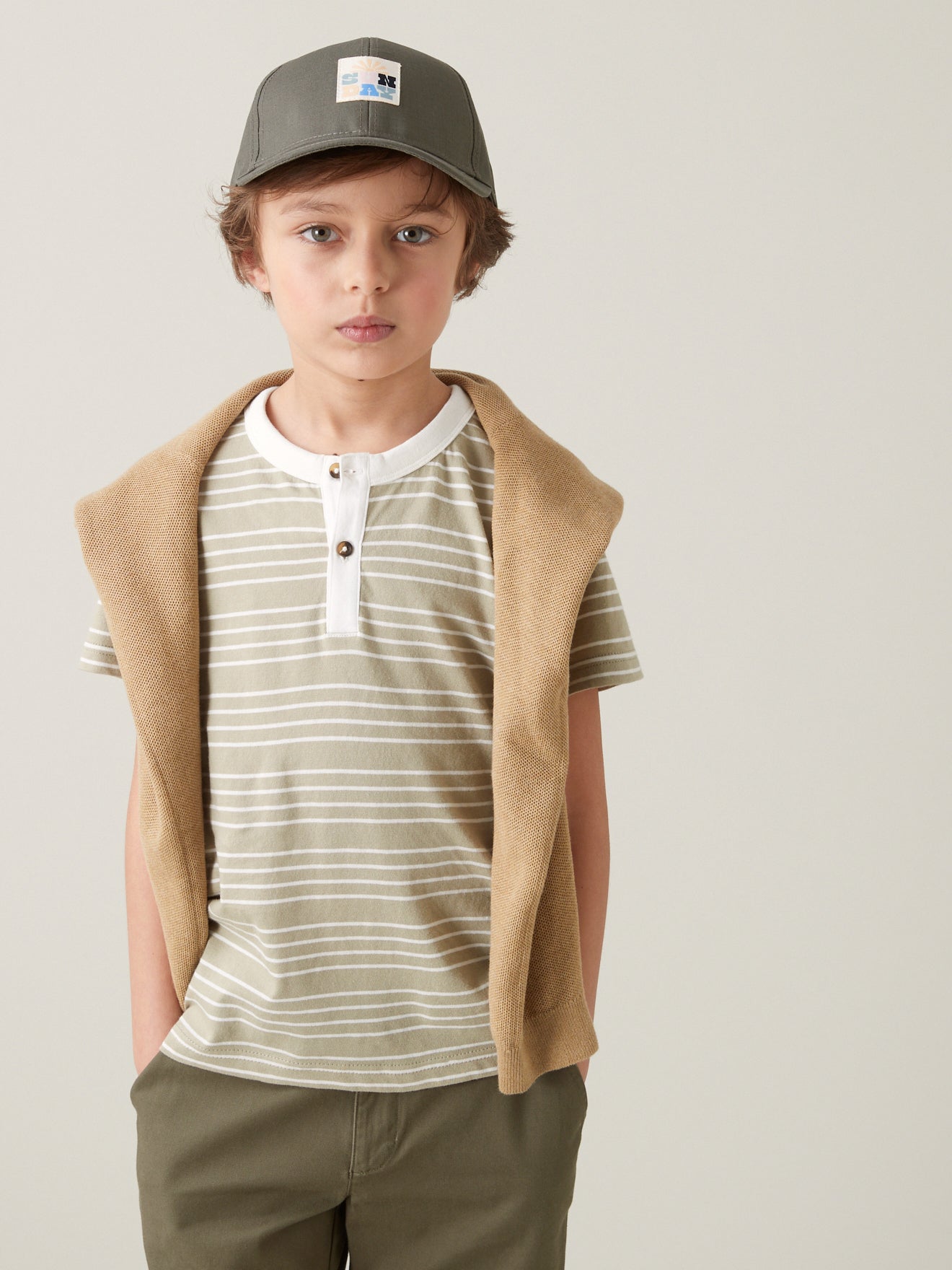 T-shirt rayé Garçon - Coton bio